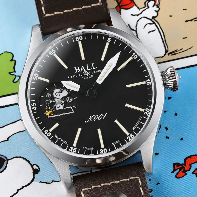 Snoopy Inspires New ‘Flying Ace’ Ball Watch