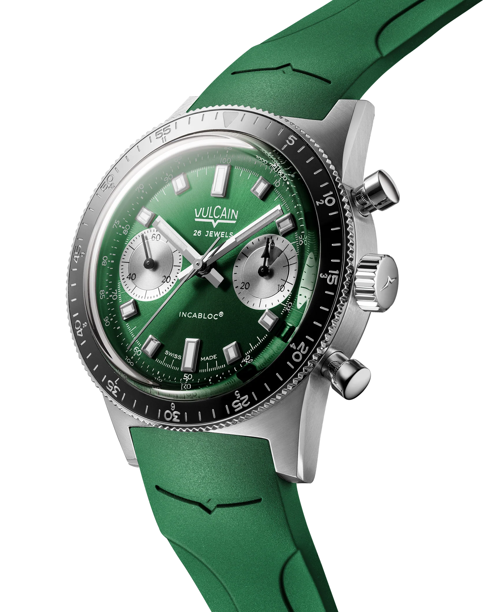 Vulcain Skindiver Chronograph Green (40mm) 590176BK7