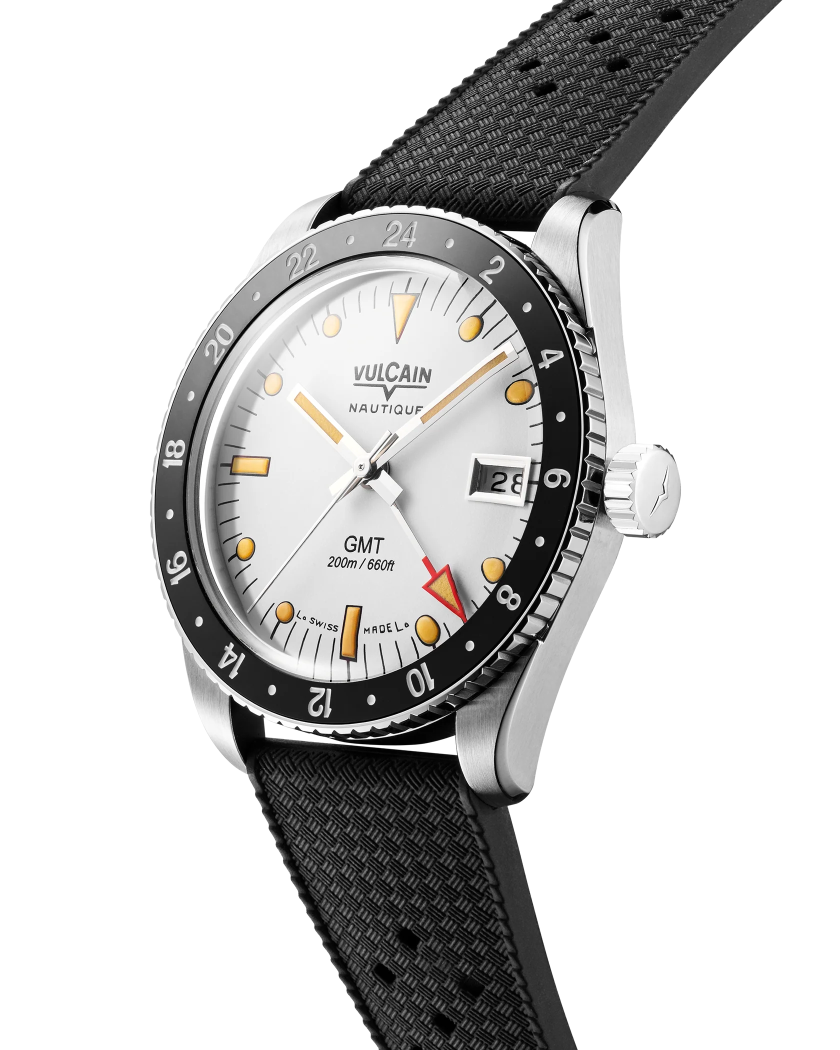 Vulcain Skindiver Nautical GMT White (38mm) 680174A57