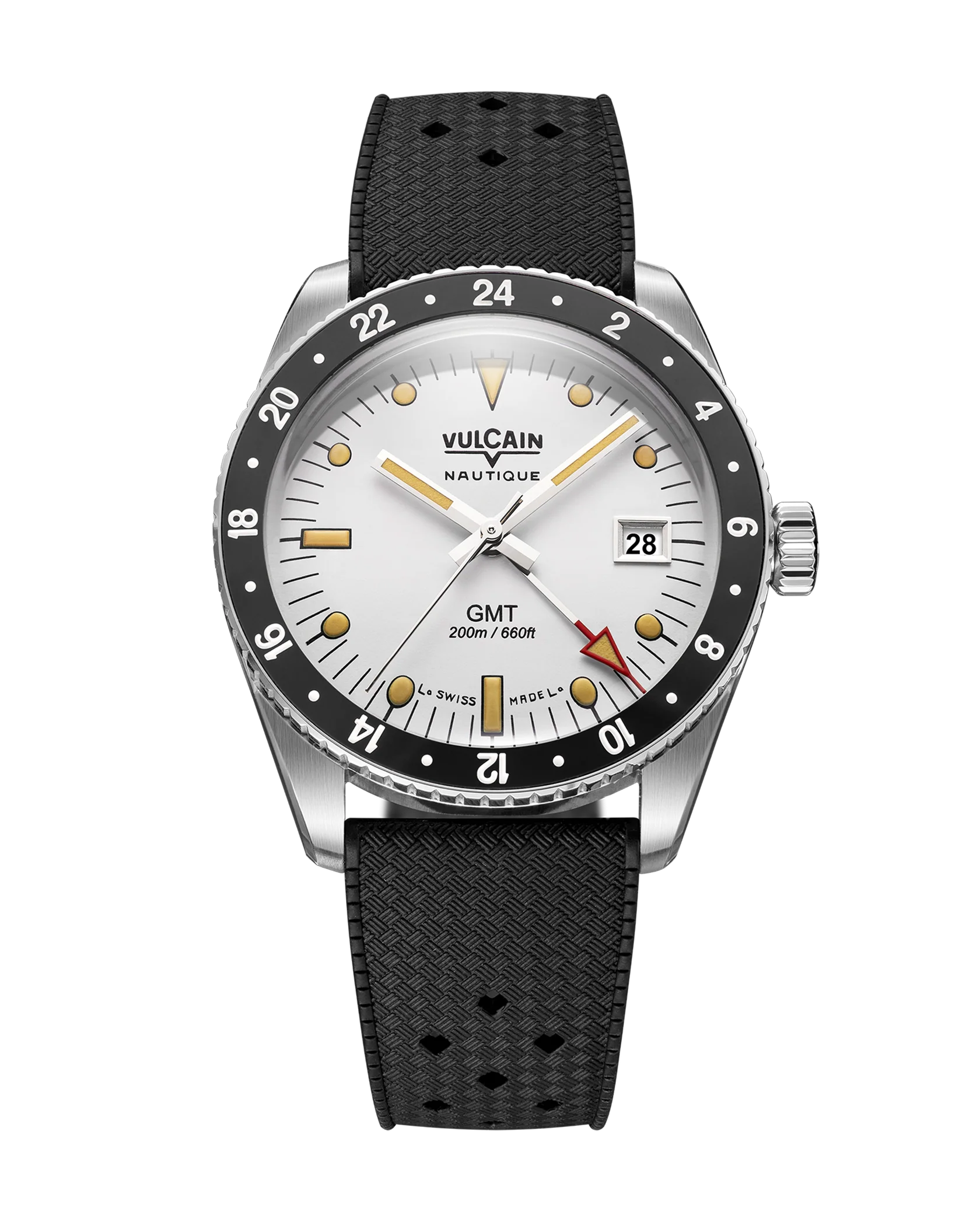 Vulcain Skindiver Nautical GMT White (38mm) 680174A57