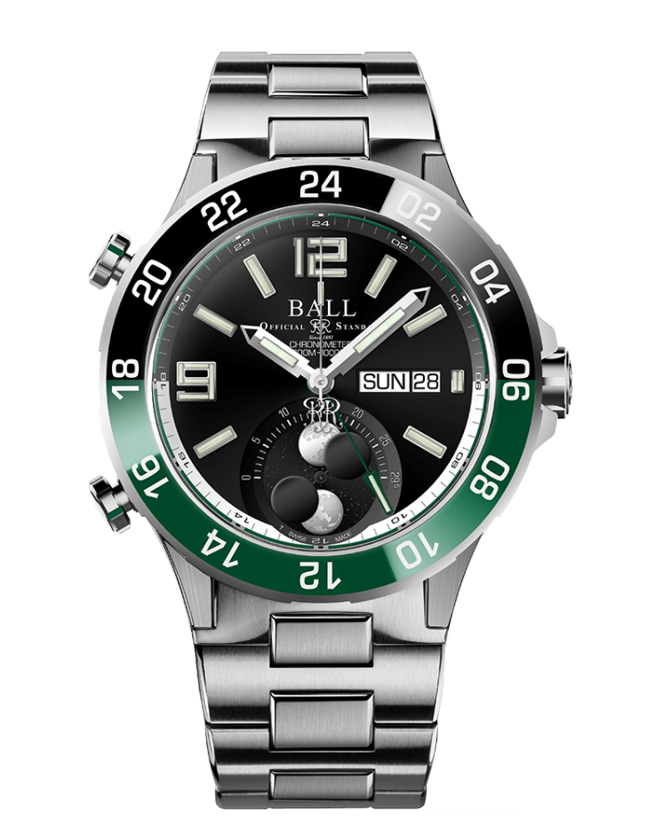 BALL Roadmaster Marine GMT Moon Phase (42mm) DG3220A-S2C