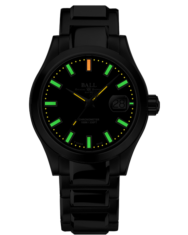 Ball Engineer III Marvelight Chronometer (40mm) NM9026C-S27C-BK