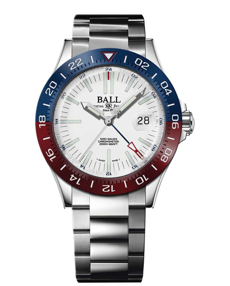 BALL Engineer III Outlier GMT (40mm) DG9002B-S2C-WH Ceramic