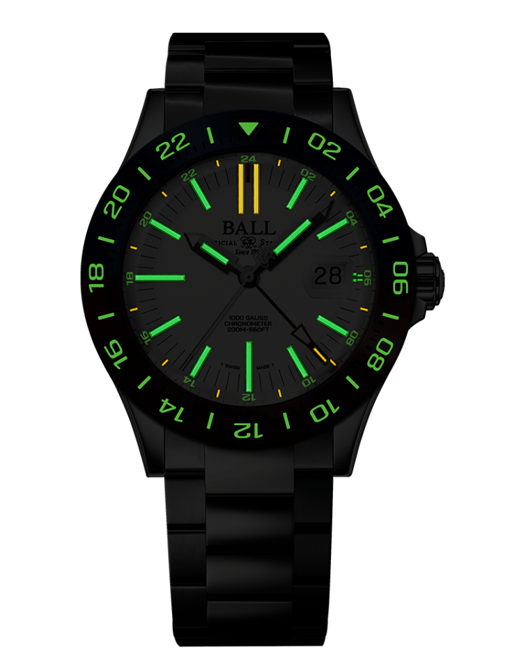 BALL Engineer III Outlier GMT (40mm) DG9002B-S2C-WH Ceramic