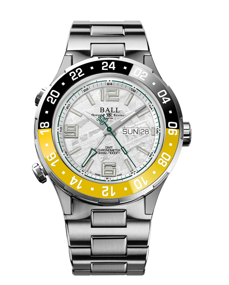 BALL Roadmaster Marine GMT Meteorite (40mm) DG3000A-S15C-MSL