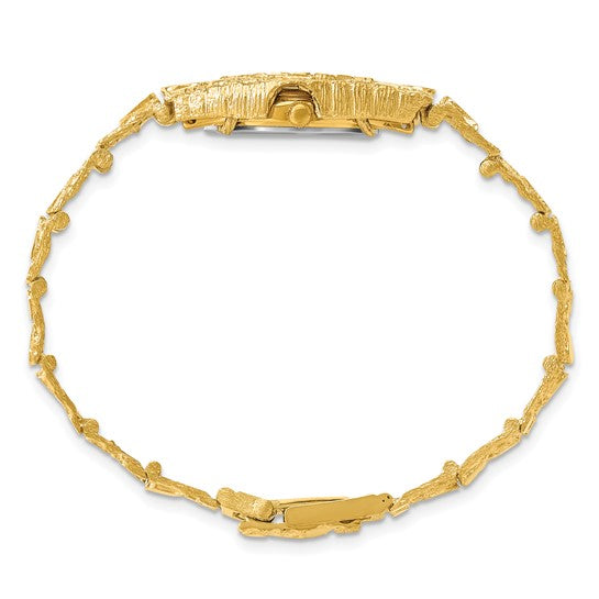 GENEVE 10K Nugget Quartz Watch 10N262B