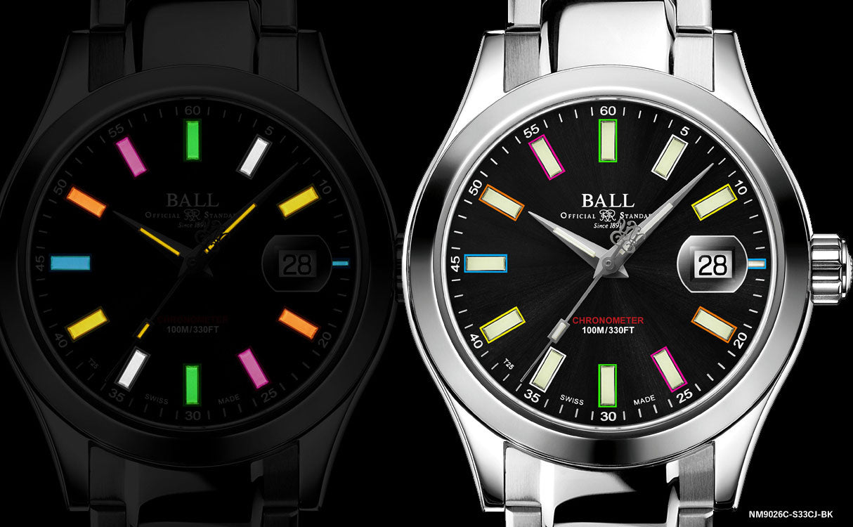 BALL Engineer III Marvelight Chronometer Rainbow (40mm) NM9026C-S33CJ-BK