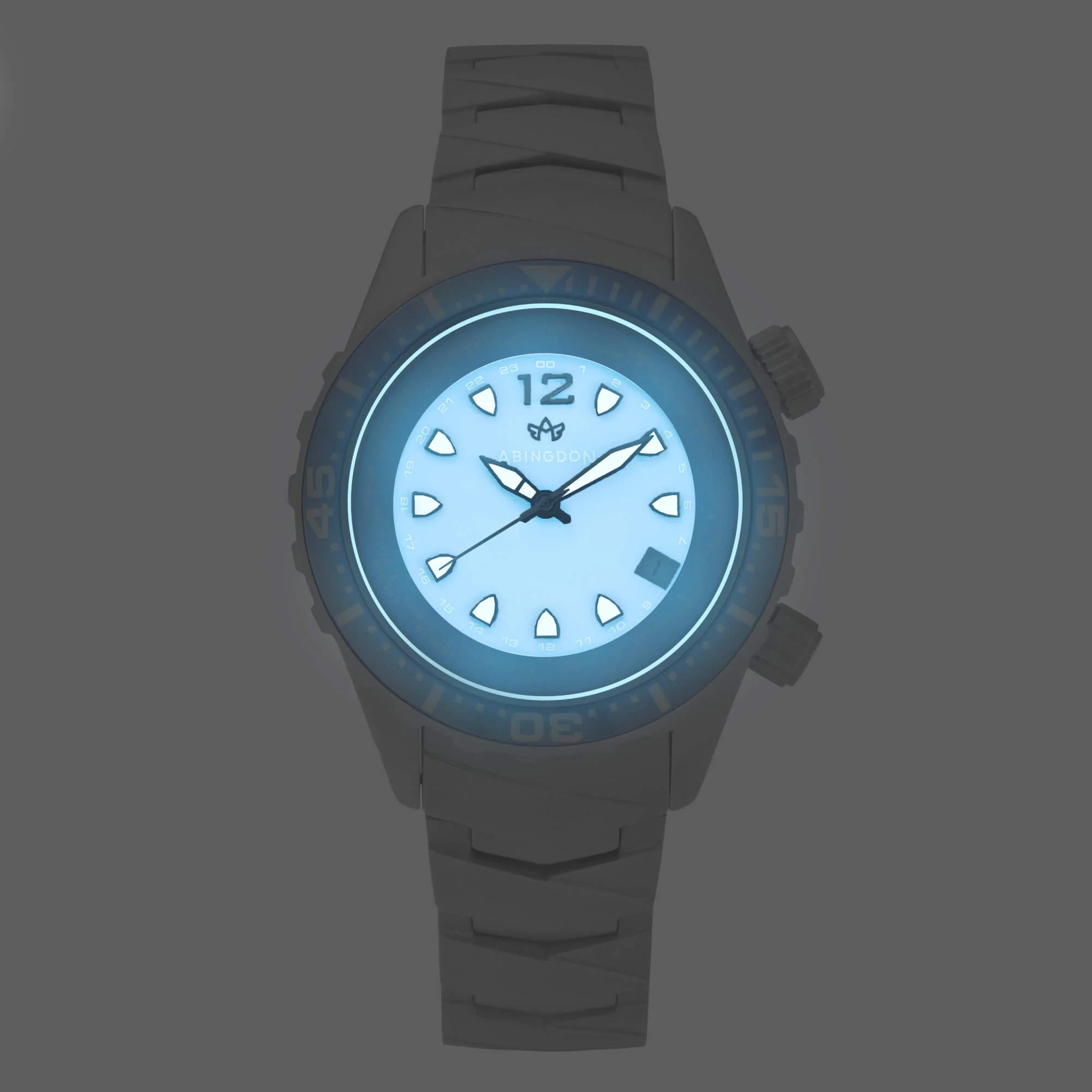 Abingdon Marina (40mm) Bahama Blue