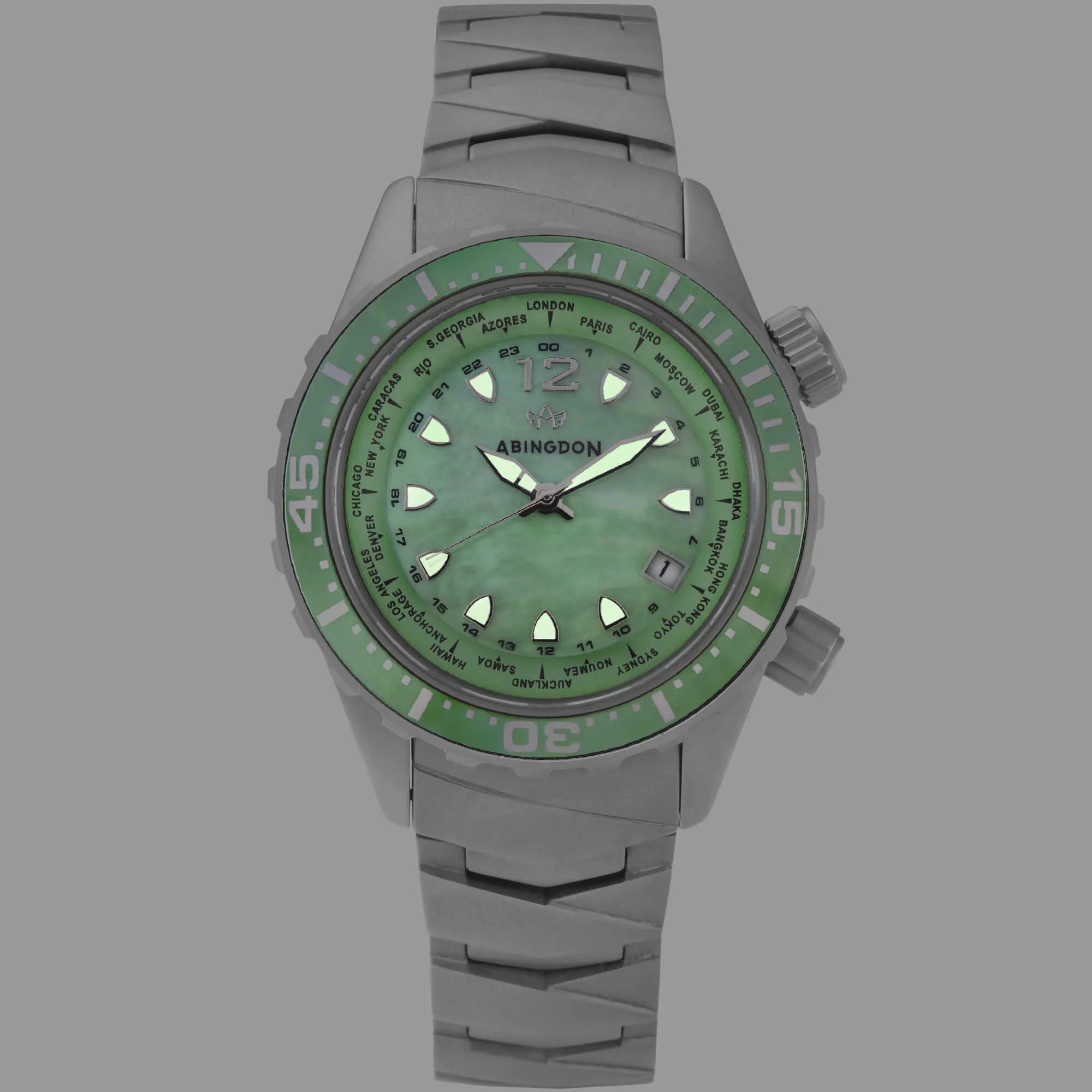 Abingdon Marina (40mm) Caribbean Green