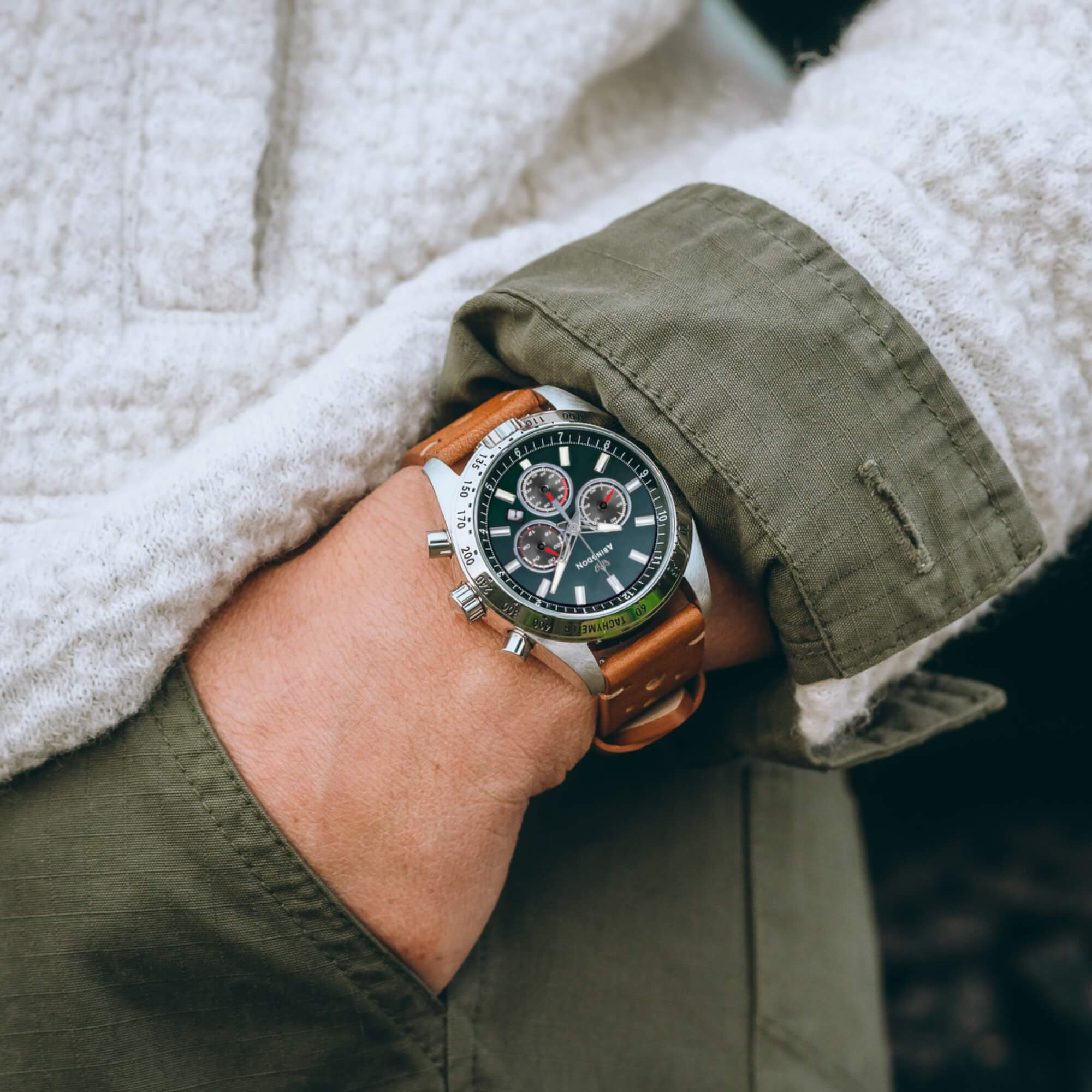 Abingdon Jordan (40mm) British Racing Green