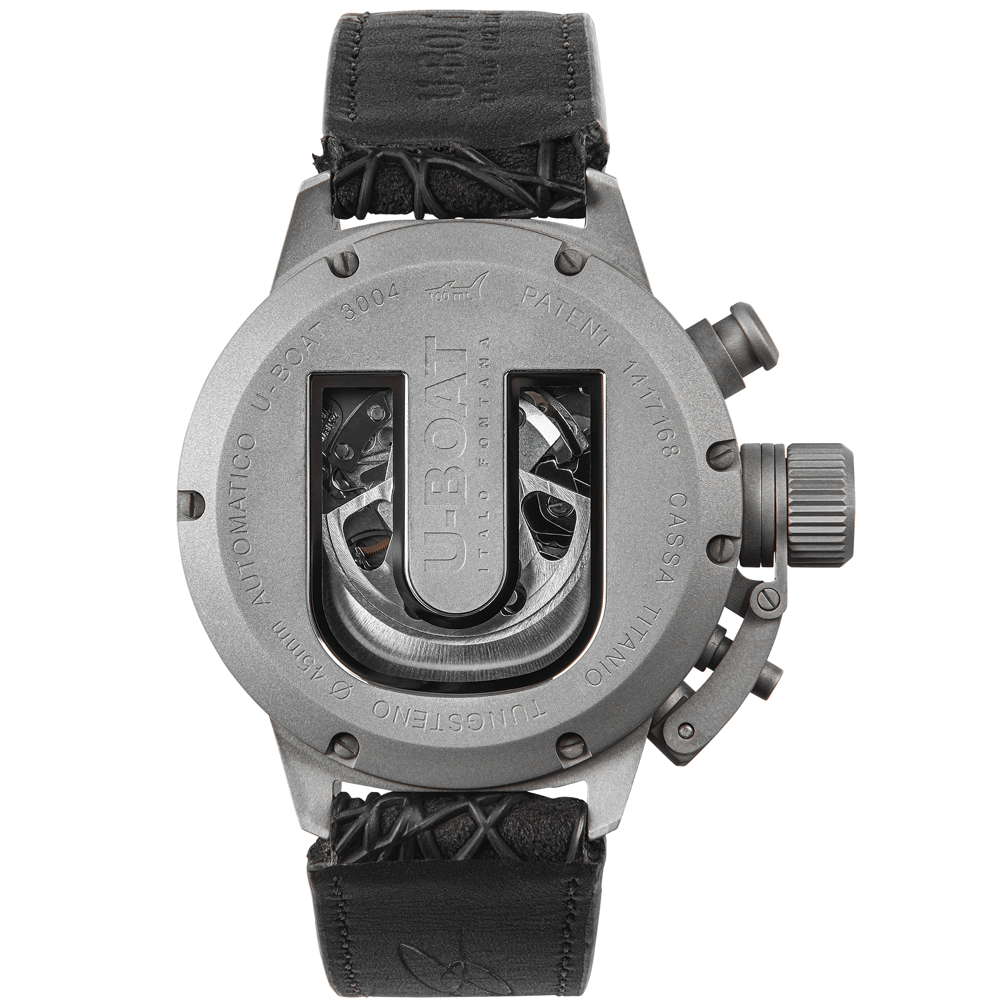 U-BOAT CLASSICO 45 TITANIUM TUNGSTEN BLACK REF. 3004