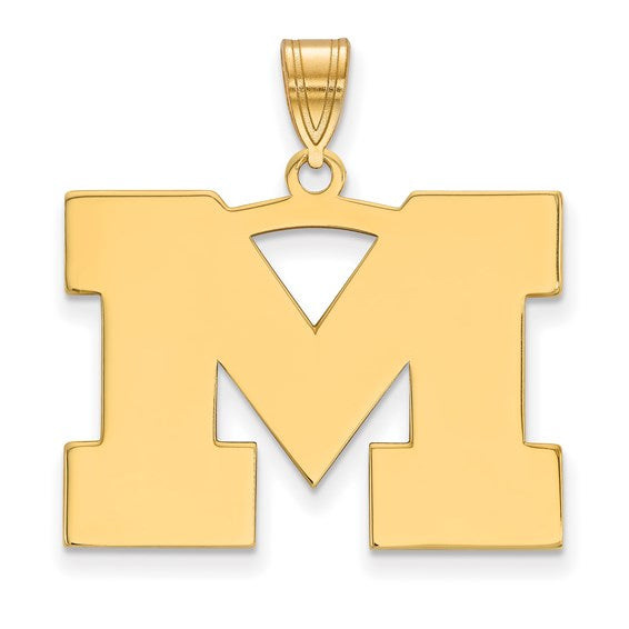 University of Michigan 14k Large Pendant