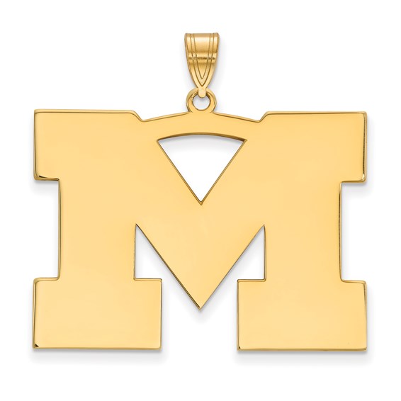 University of Michigan 14k Extra Large Pendant