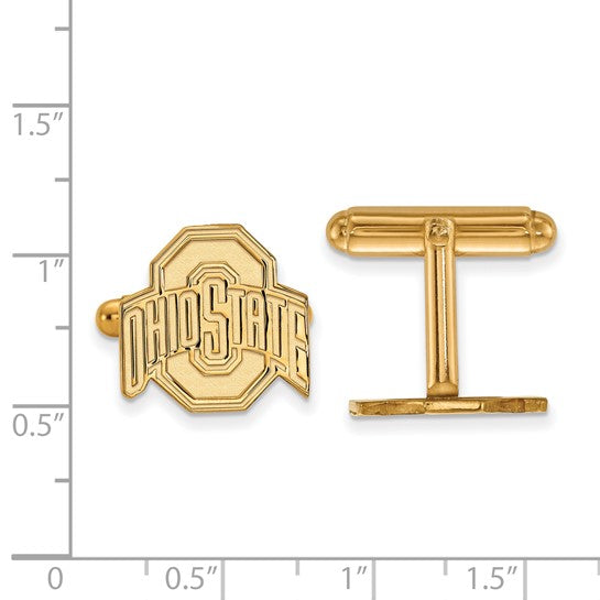 Ohio State University 14k Cufflinks