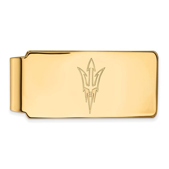 Arizona State University Pitchfork 14k Money Clip