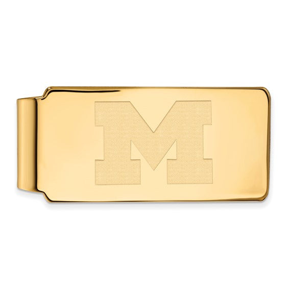 University of Michigan 14k Money Clip