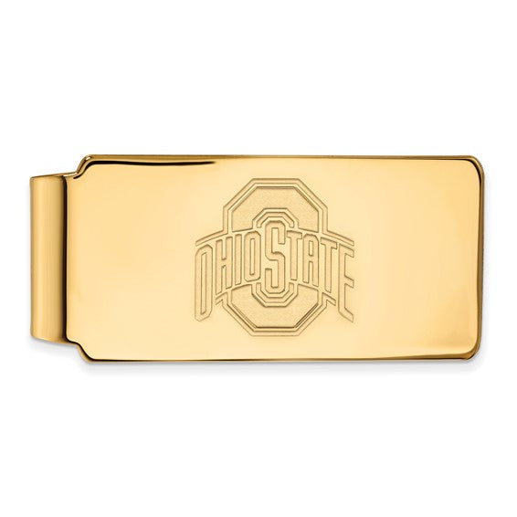 Ohio State University 14k Money Clip