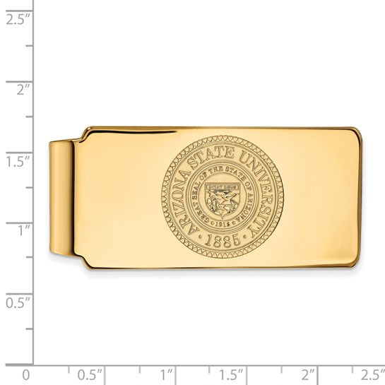 Arizona State University Crest 14k Money Clip