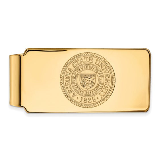 Arizona State University Crest 14k Money Clip