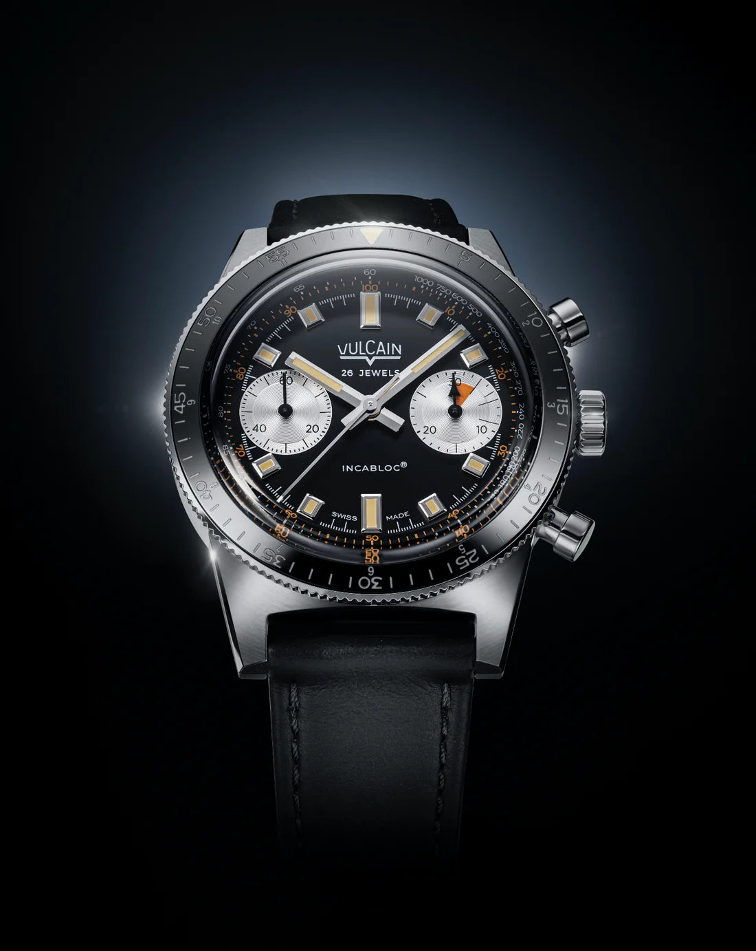 Vulcain Skindiver Chronograph Black (40mm) 590176A07