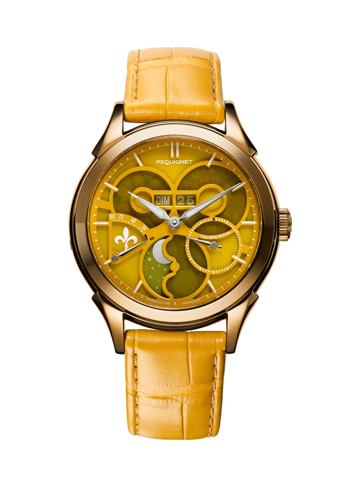 Pequignet Royale Saphir Amber Yellow Limited (42mm) 9010820