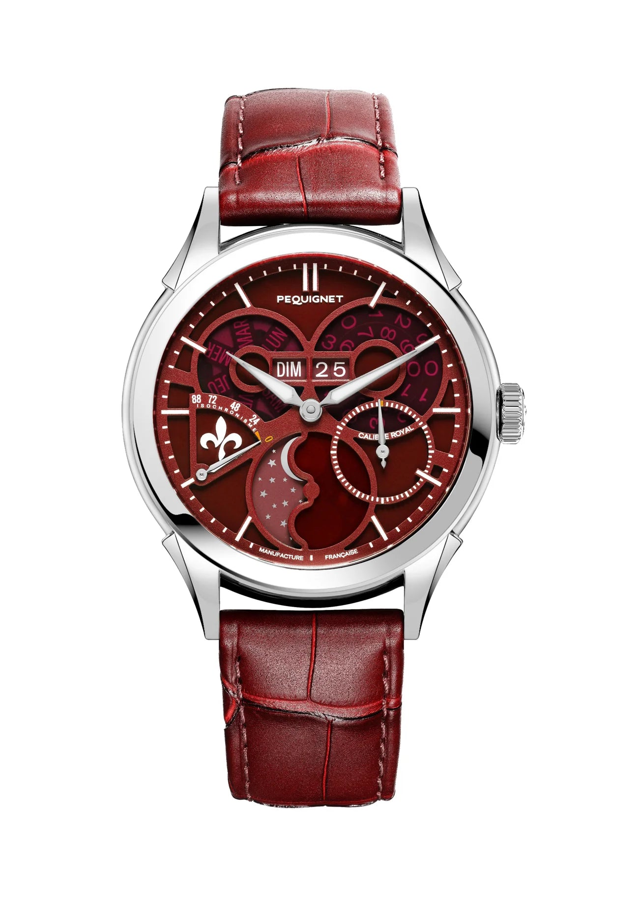 Pequignet Royale Saphir Ruby Red (42mm) 9010862