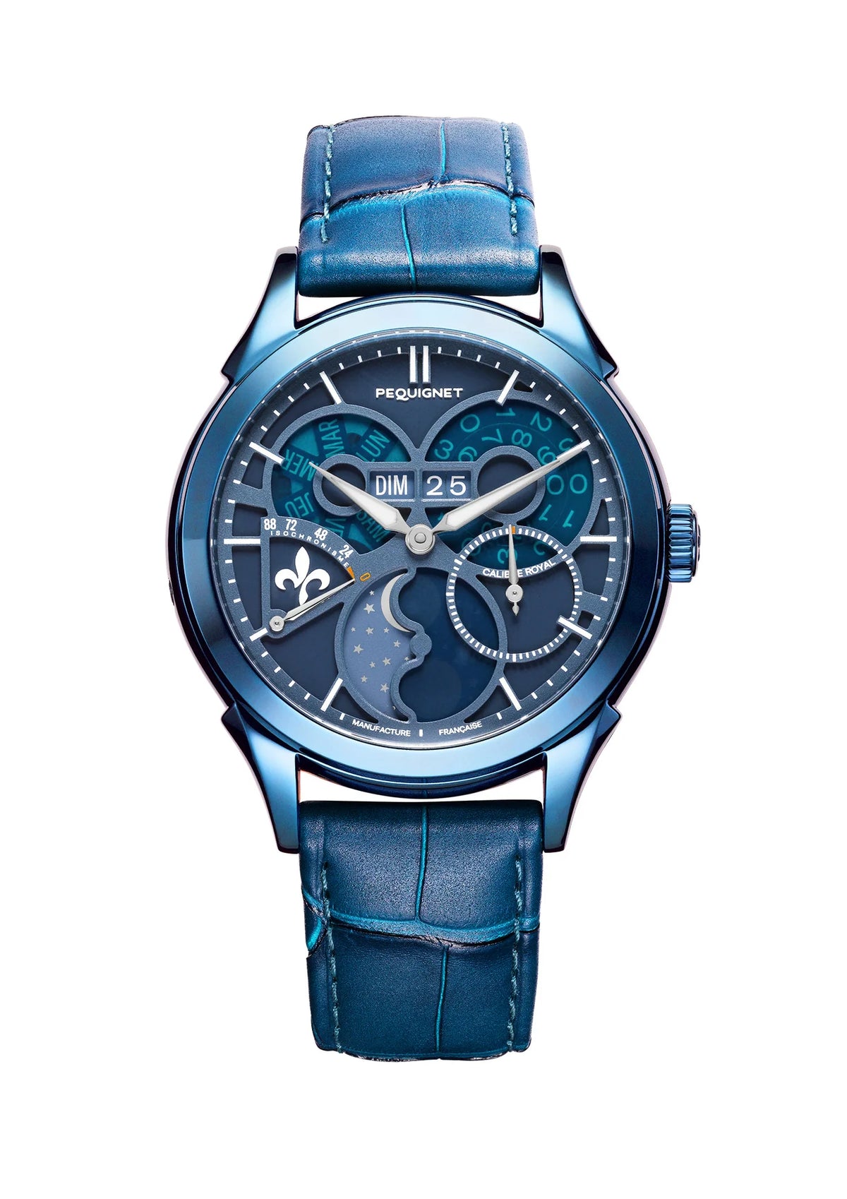 Pequignet Royale Saphir Blue Topaz Limited (42mm) 9010870