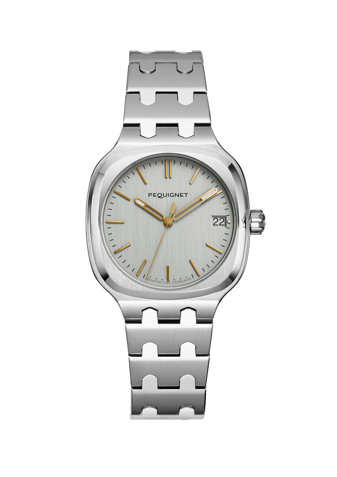 Pequignet Concorde Silver w/ Gold (36mm) 9046333