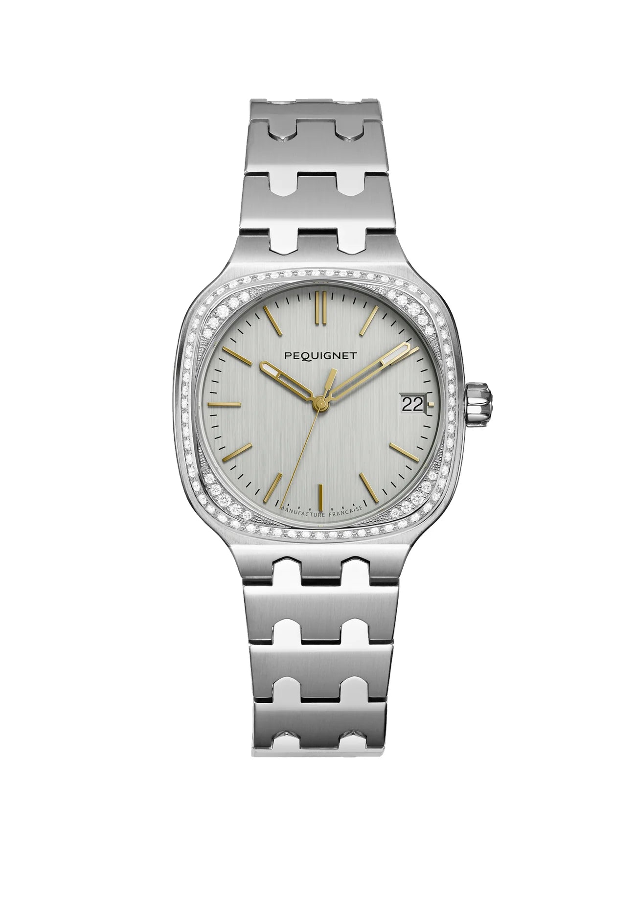 Pequignet Concorde Silver w/ Gold (36mm) 9046333