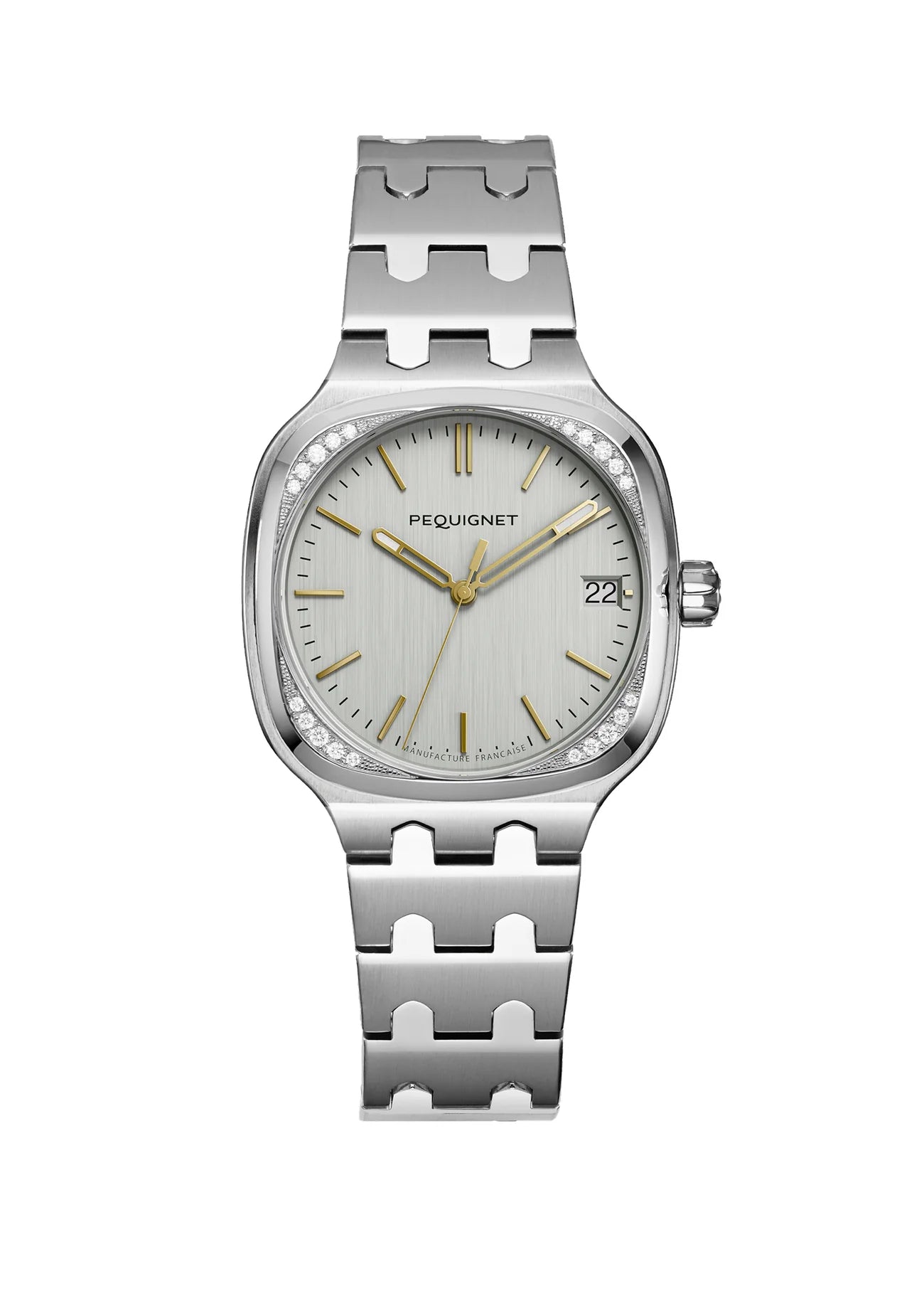 Pequignet Concorde Silver w/ Gold (36mm) 9046333