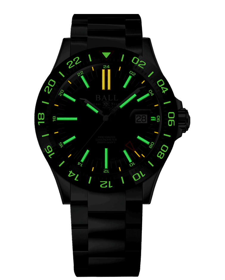 BALL Engineer III Outlier COSC (40mm) DG9002B-S1C-BK Ceramic