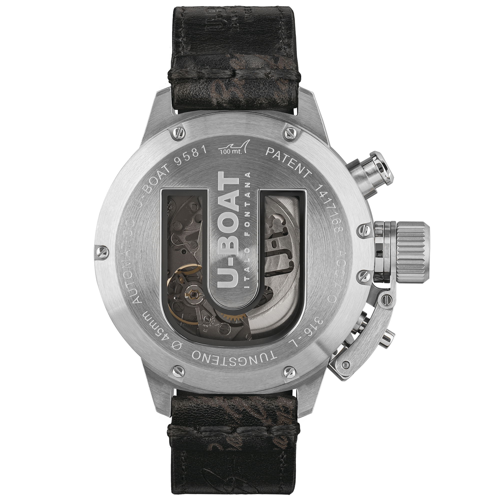 U-BOAT CLASSICO TUNGSTENO CAS2 (45mm) REF. 9568