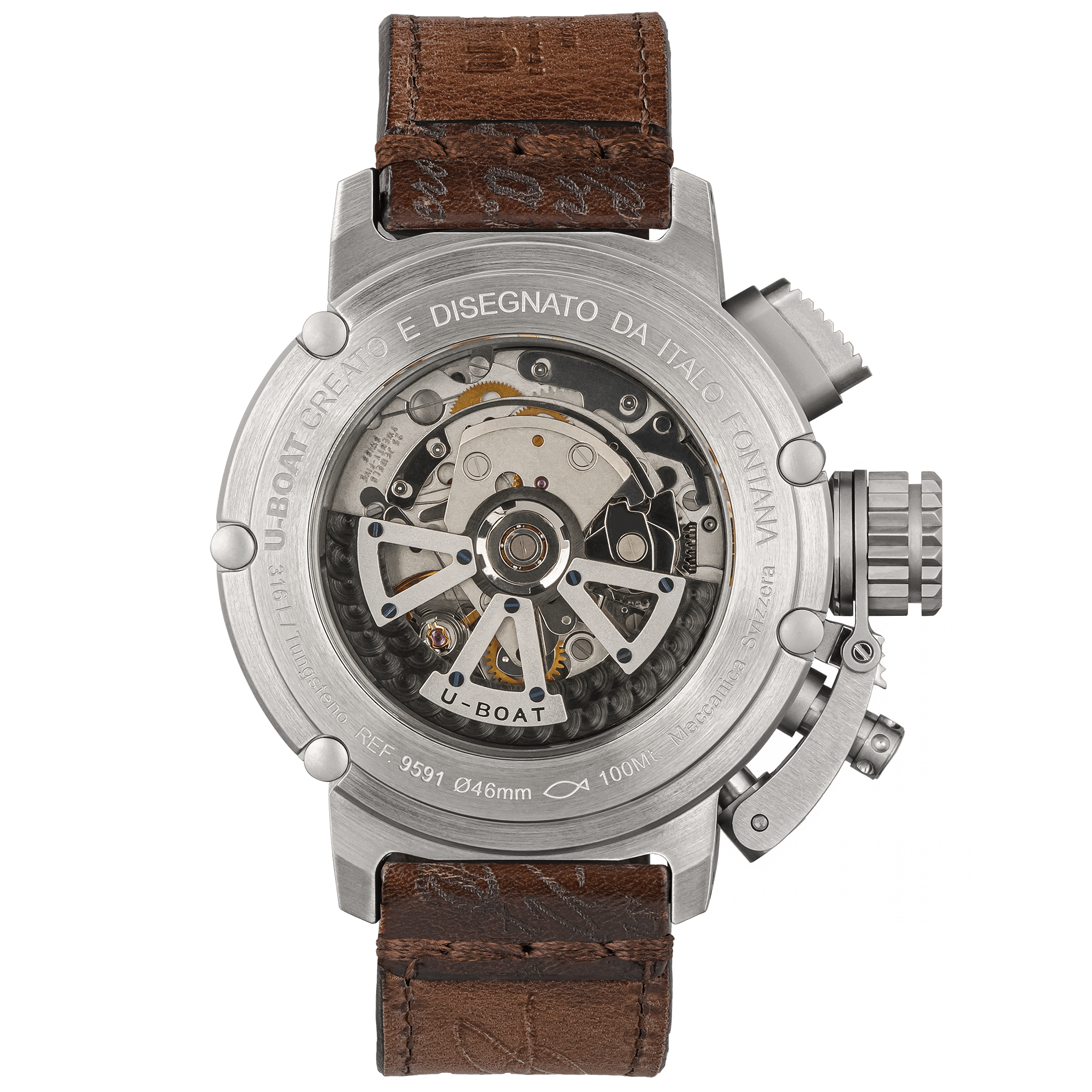 U-BOAT CHIMERA CHRONO SS VERDE (46mm) REF. 9591