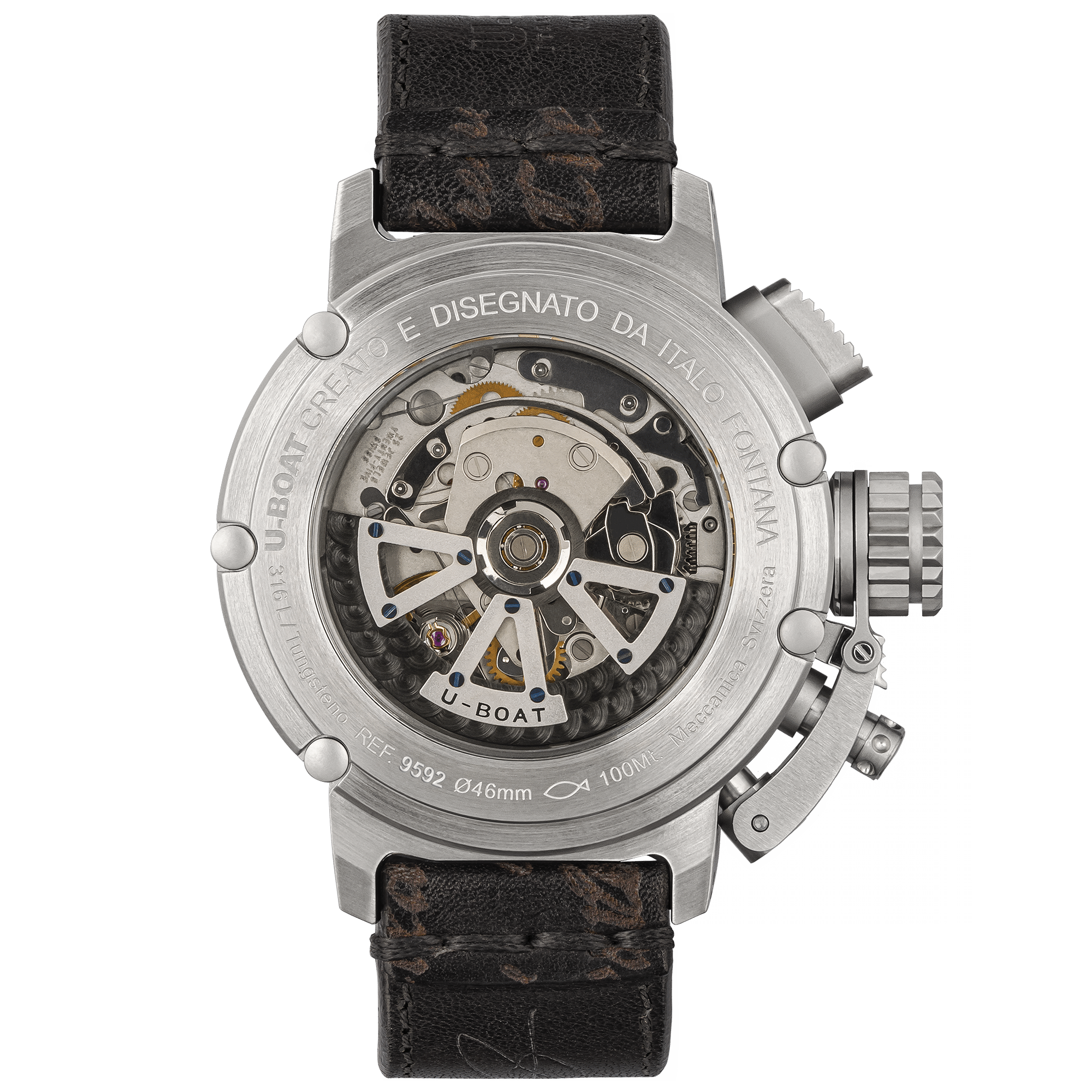 U-BOAT CHIMERA SS NERO (46mm) REF. 9592