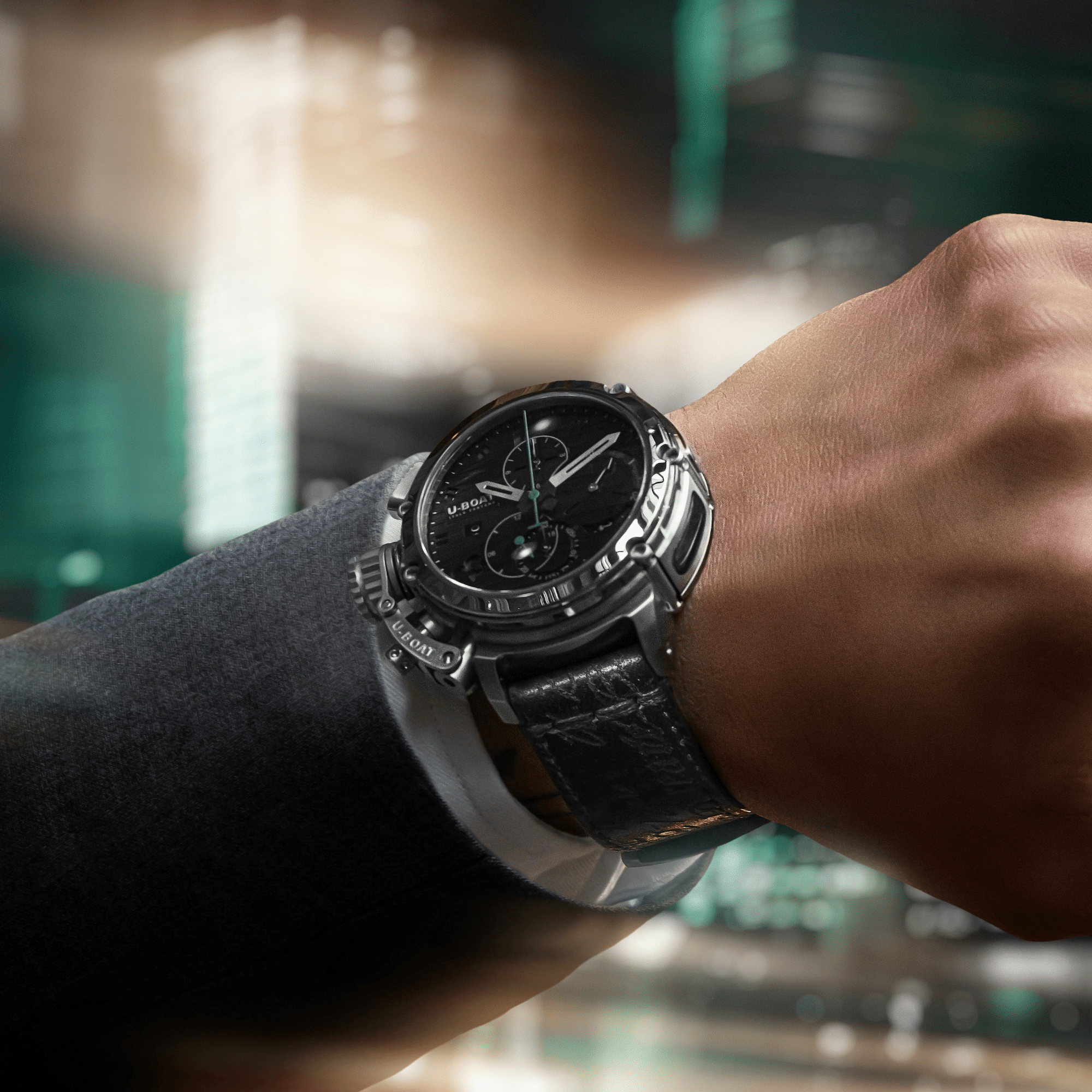 U-BOAT CHIMERA SS NERO (46mm) REF. 9592