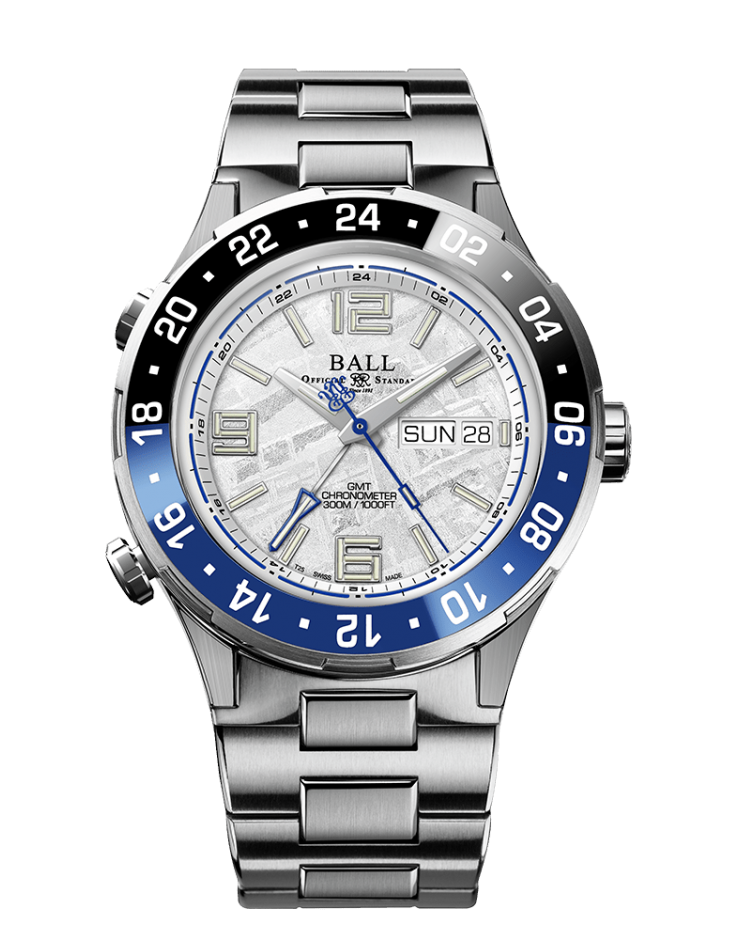 BALL Roadmaster Marine GMT Meteorite (40mm) DG3000A-S11CJ-MSL