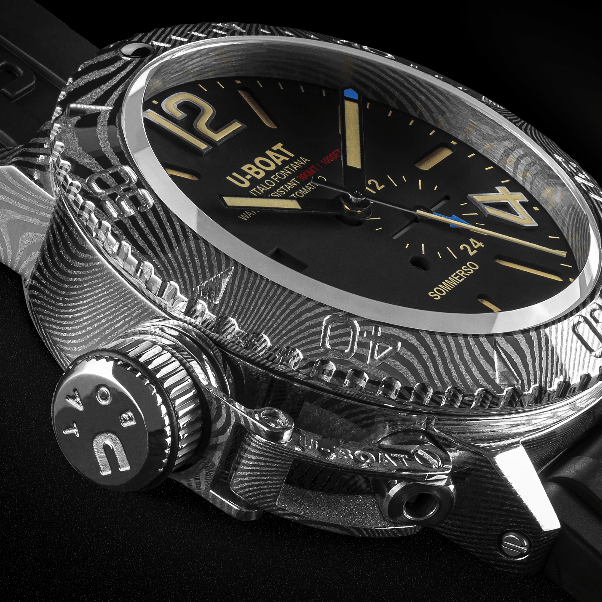U-BOAT SOMMERSO DAMASCUS (46mm) REF. 9999