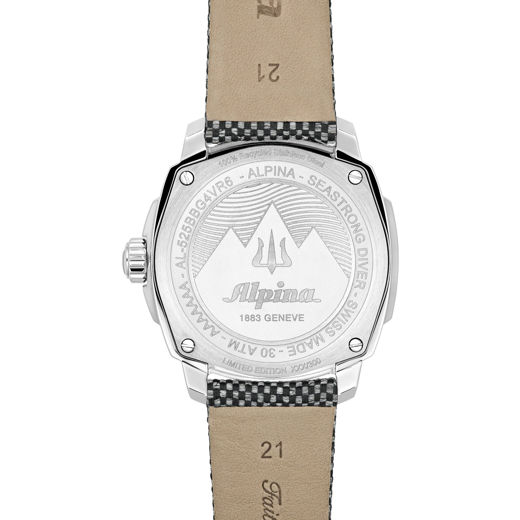 ALPINA SEASTRONG DIVER 300 AUTOMATIC CALANDA (42MM) AL-525BBG4VR6