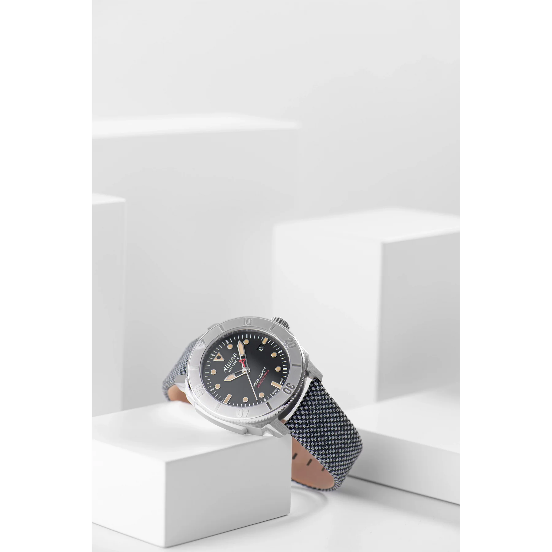 ALPINA SEASTRONG DIVER 300 AUTOMATIC CALANDA (42MM) AL-525BBG4VR6