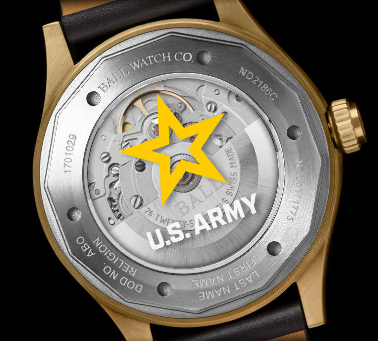 BALL Engineer III Army (43mm) Bronze ND2186C-L4C