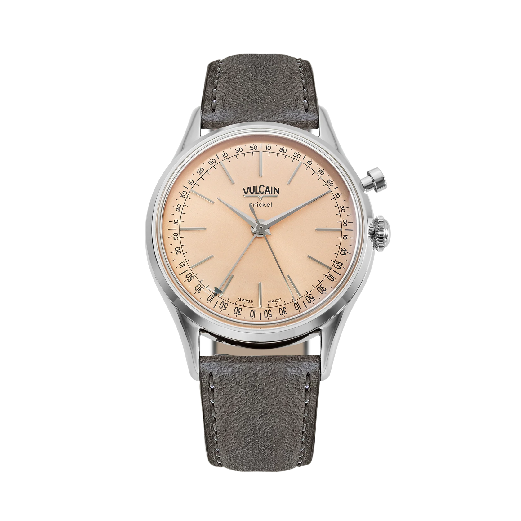 Vulcain Cricket President (39mm) Pale Salmon 100173A80 / 100273A80
