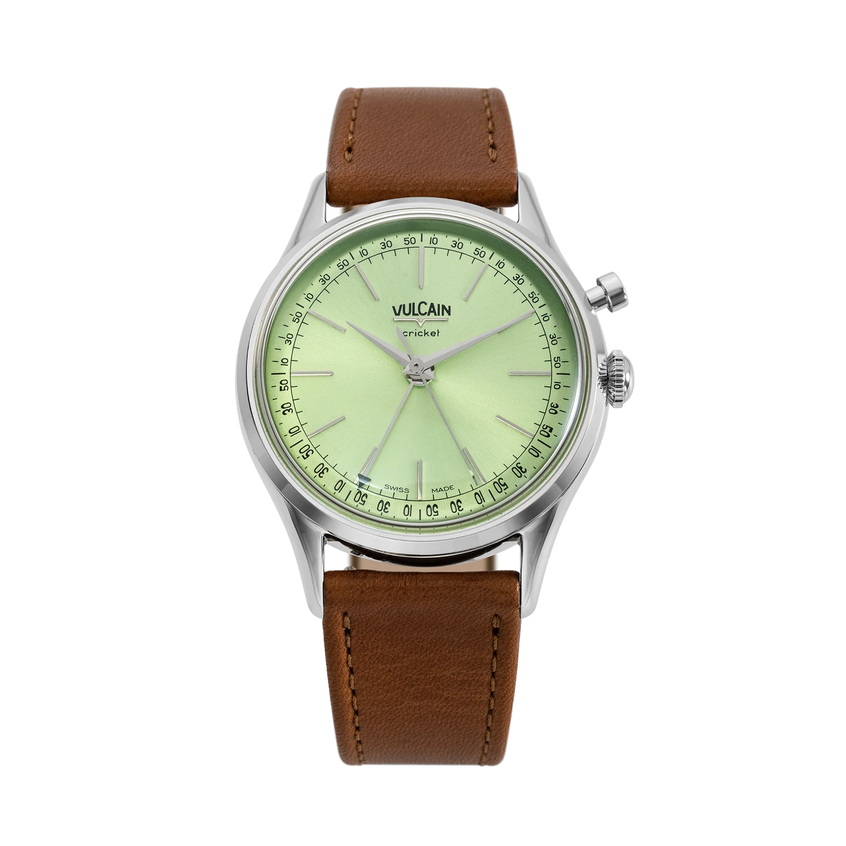 Vulcain Cricket President (39mm) Pistachio Green 100173A90 / 100273A90
