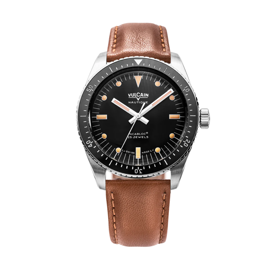 Vulcain Skindiver Nautique Black (38mm) 660170A07