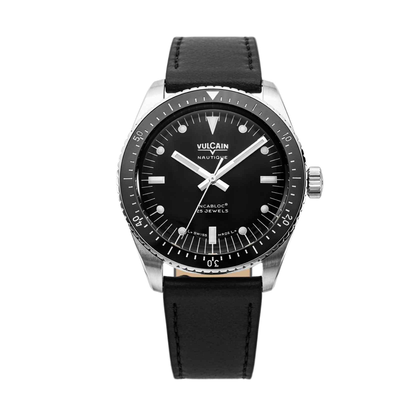 Vulcain Skindiver Nautique Black (38mm) 660170B07