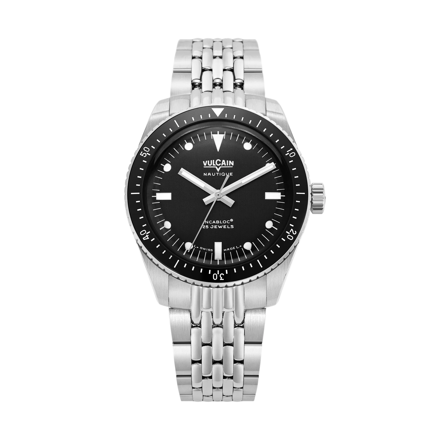 Vulcain Skindiver Nautique Black (38mm) 660170B07