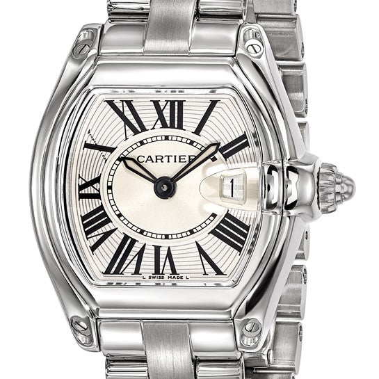 Cartier Ladies Roadster Quartz Pre-Owned W62016V3