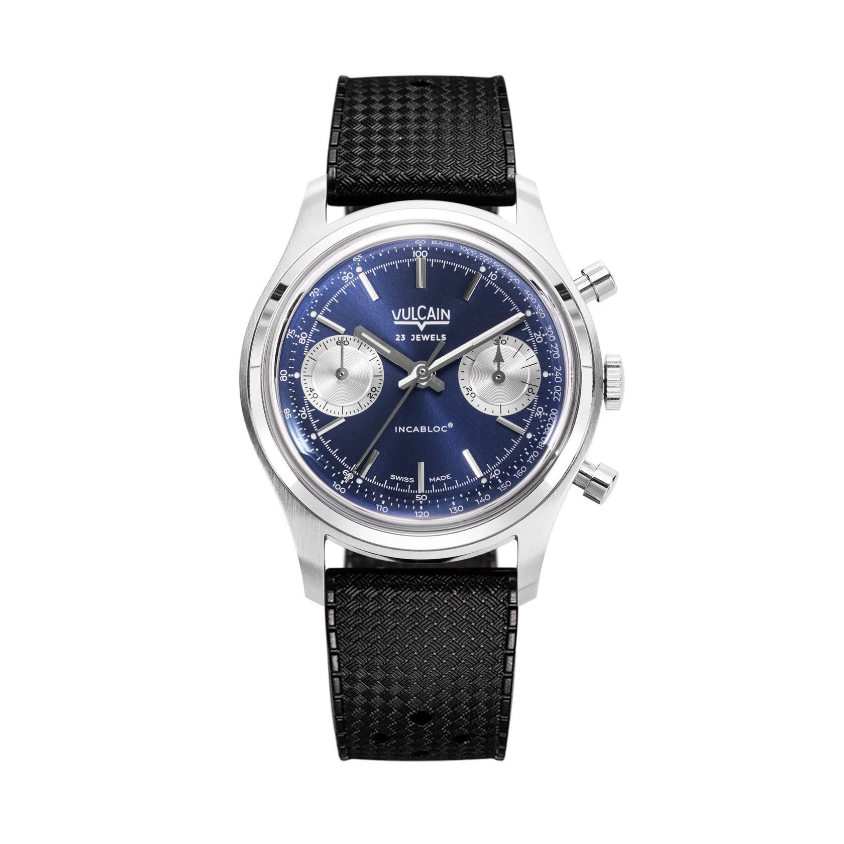Vulcain Chronograph 1970's Blue (38mm) 640109A30