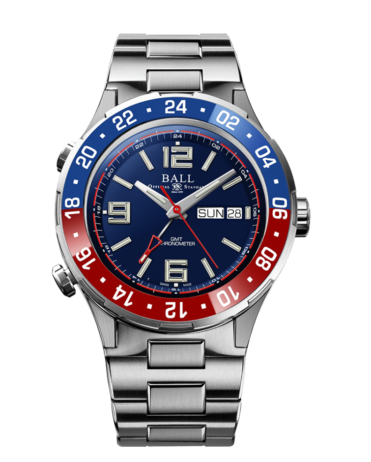 BALL Roadmaster Marine GMT (40mm) DG3000A-S4C-BE