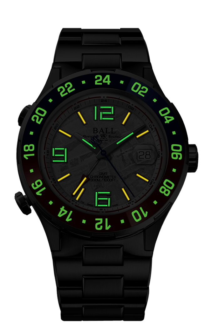 BALL Roadmaster Pilot GMT (40mm) Meteorite DG3038A-S9CJ-MSL