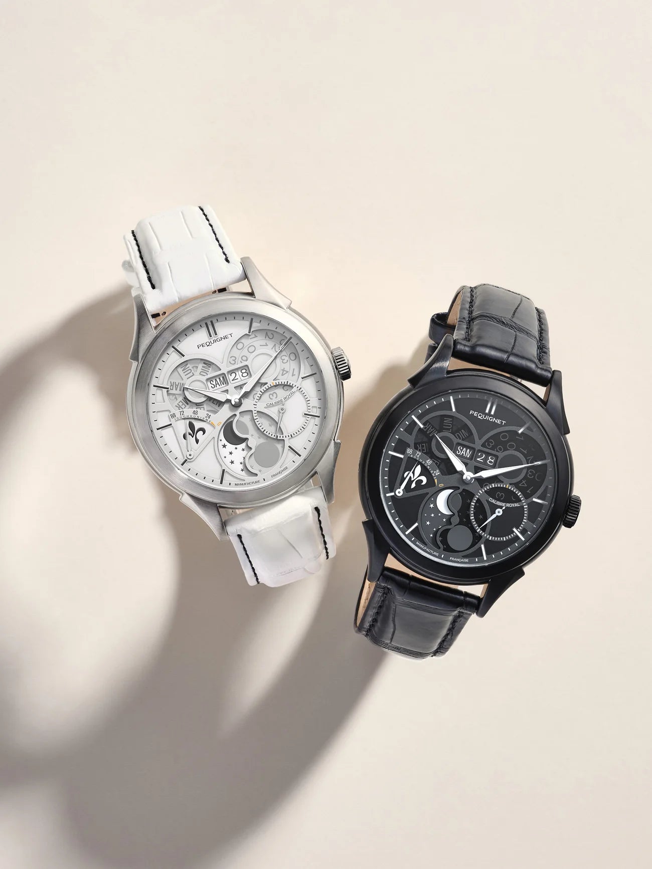 Pequignet Royale Saphir Night Black (42mm) 9010854